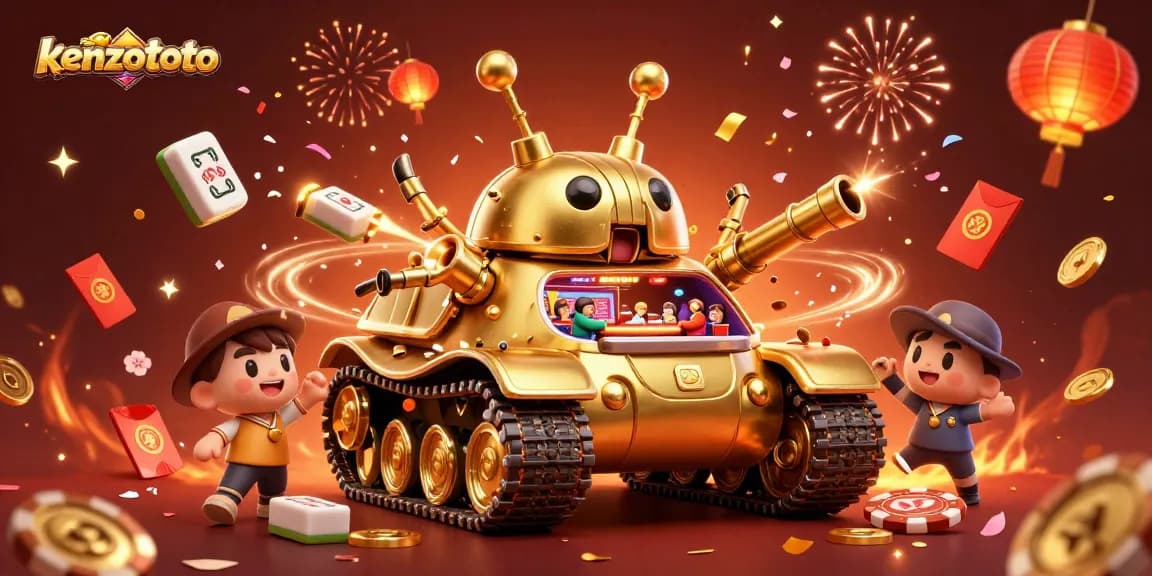 Kenzototo invites players to experience thrilling casino action with confetti and rich gaming elements.