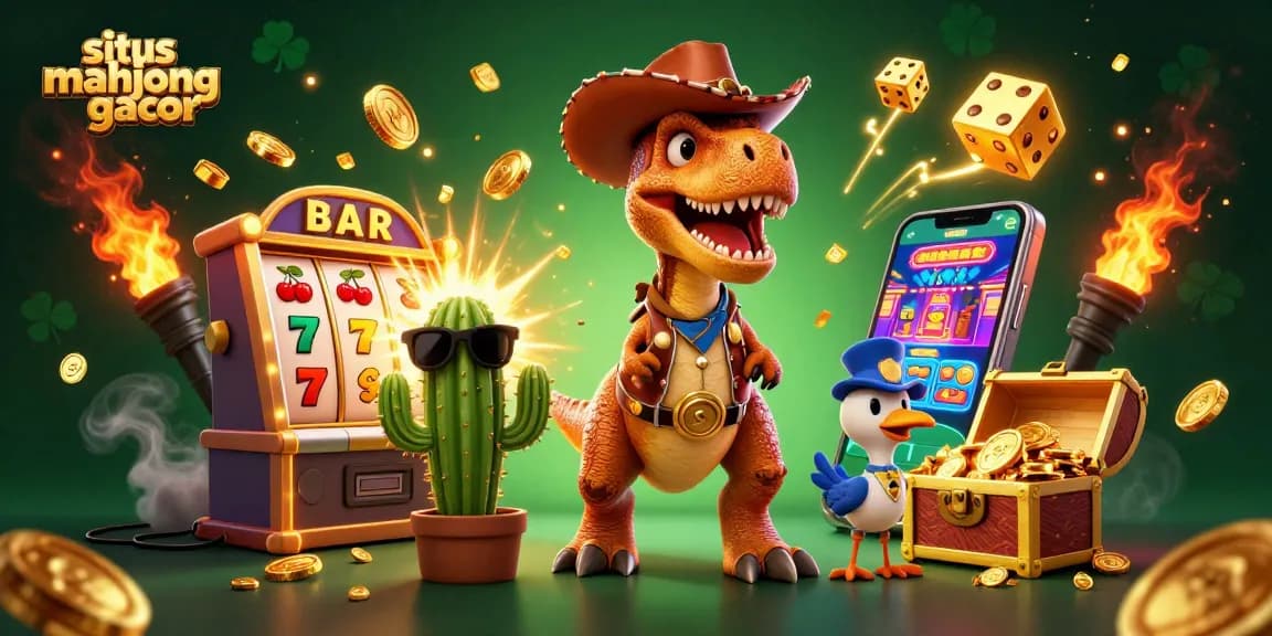 Experience thrilling gameplay at situs mahjong gacor with vibrant casino characters and jackpot excitement!
