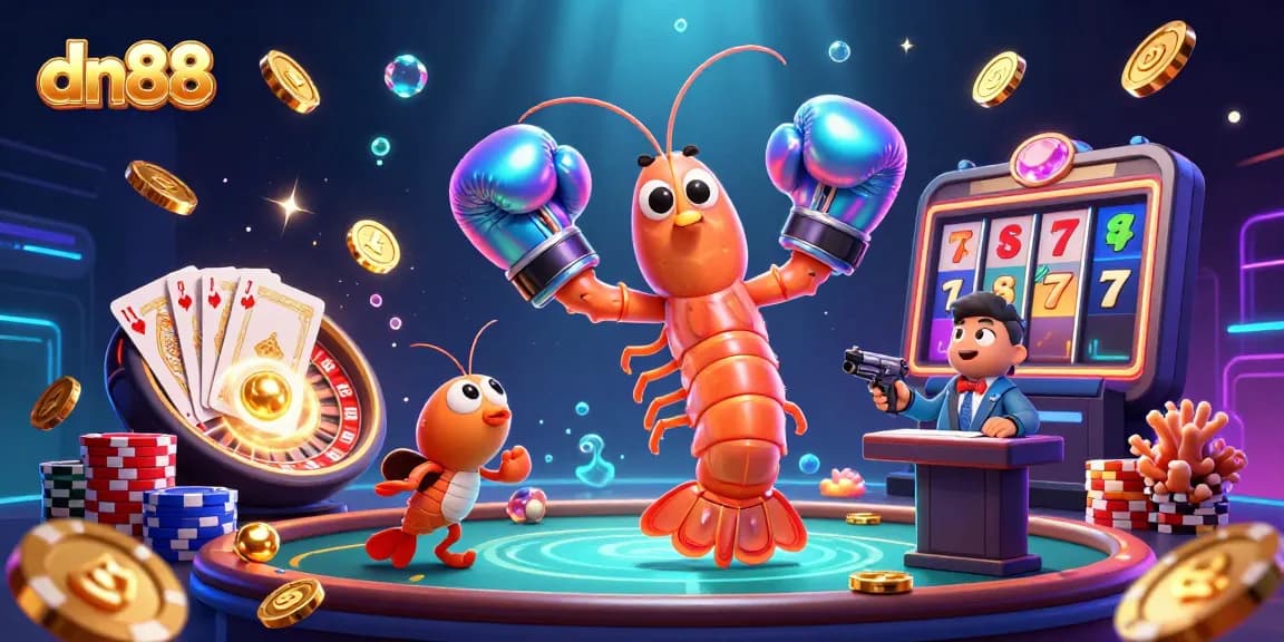 Experience thrilling gameplay at dn88 with vibrant casino visuals and dynamic characters.