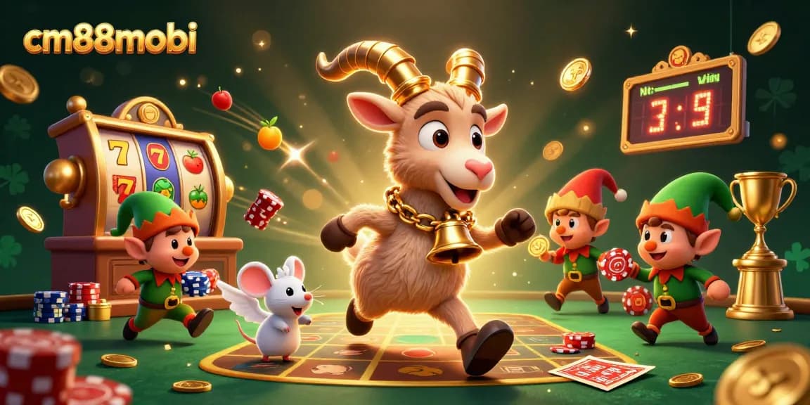 Experience thrilling jackpots at cm88mobi with festive casino excitement and cheerful chaos.