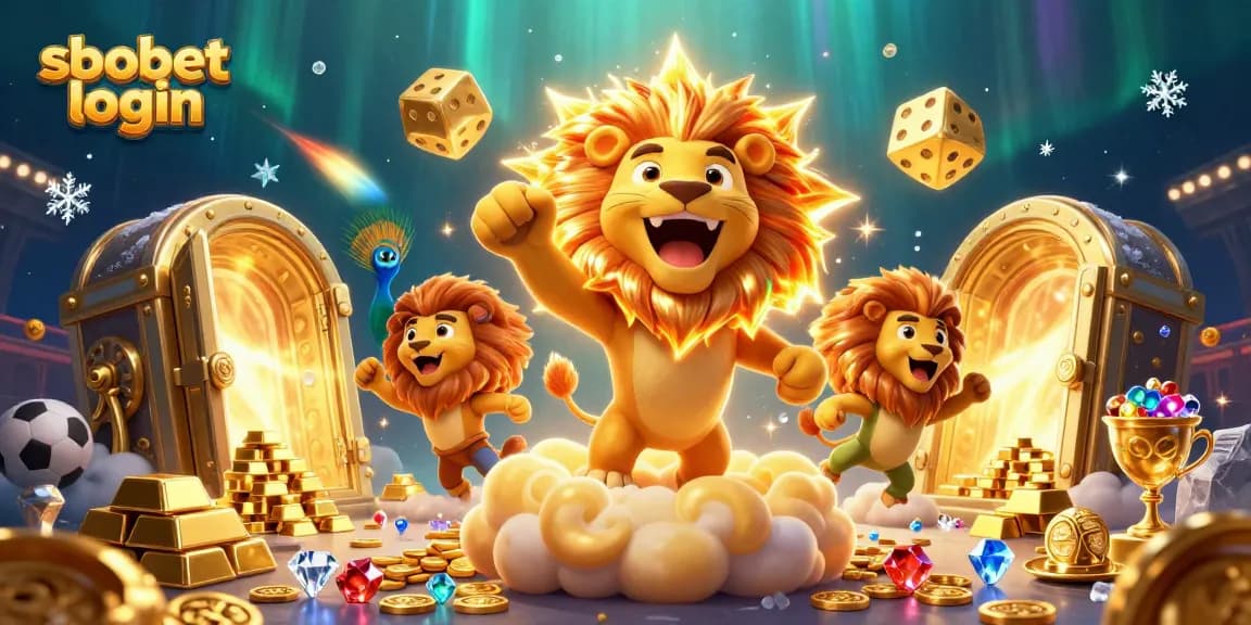 Engage with sbobet login for thrilling sports betting action, as vibrant characters and dynamic elements come alive.
