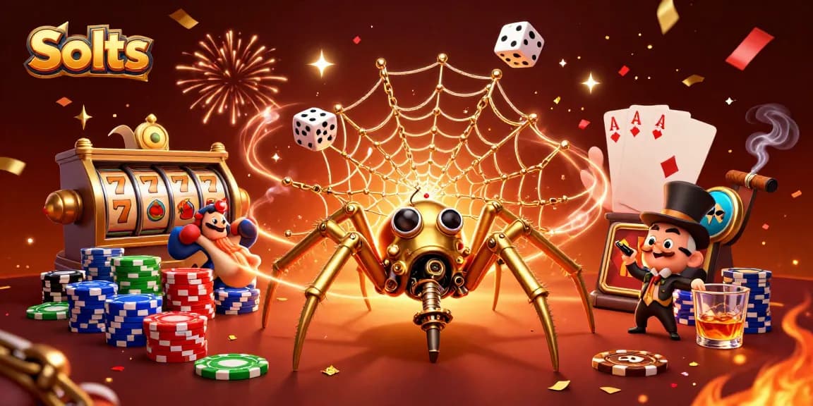 Engage with thrilling Slots in a vibrant casino scene with steampunk elements and rich visuals.