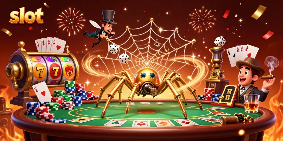 Memenangkan slot menarik dengan tampilan 3D yang penuh warna dan simbol keberuntungan.