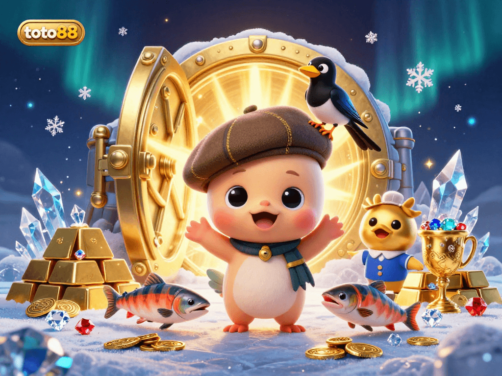 Spin the jackpot reels at toto88 and discover treasures with gold bars and sparkling gems!