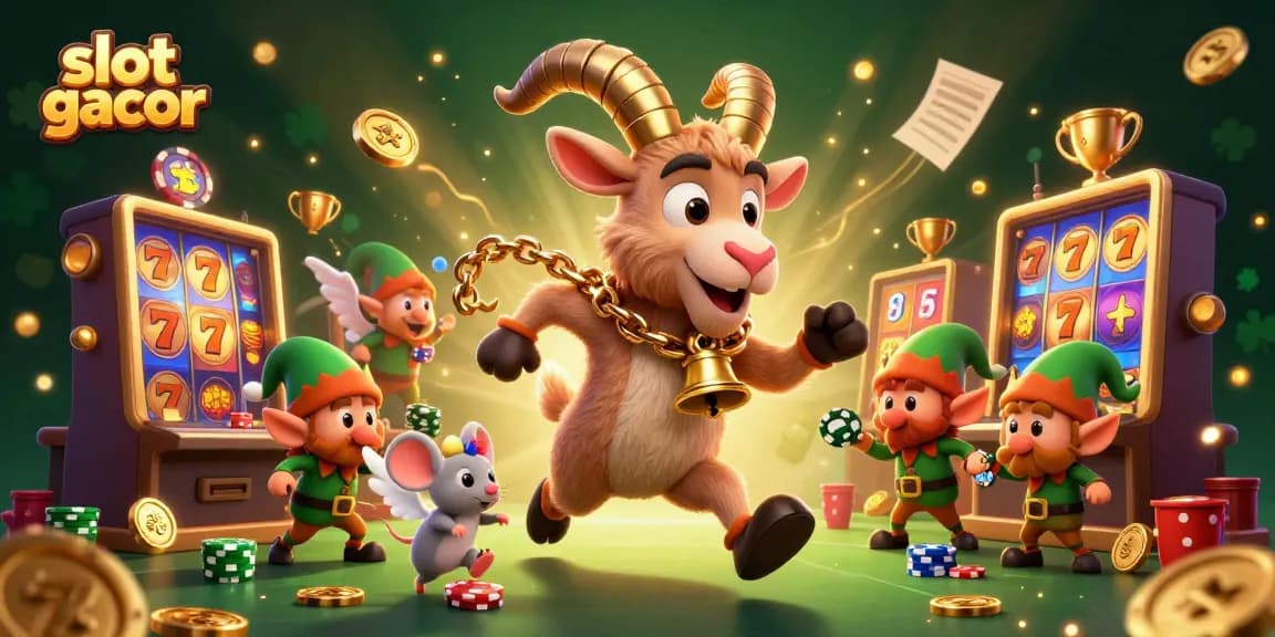 Experience excitement at slot gacor casino with engaging characters and dynamic gaming elements.