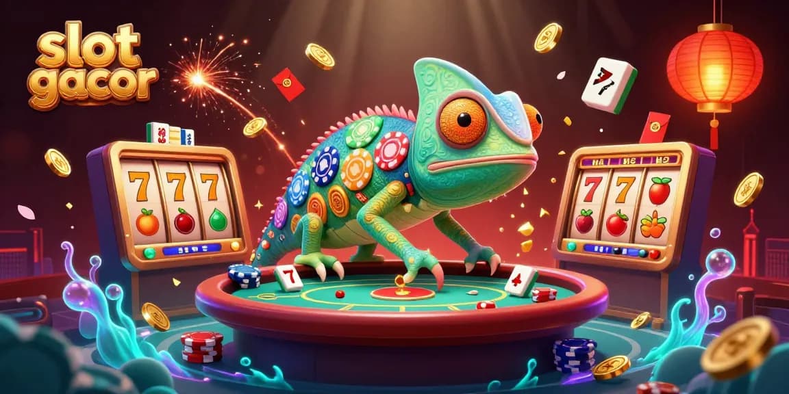 Menangkan slot gacor dengan chameleon kasino melihat meja roulette dan poker.