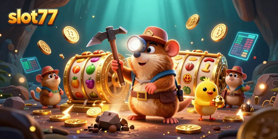 Engage with slot77 and experience the thrill of jackpot mining in a vibrant casino cave.