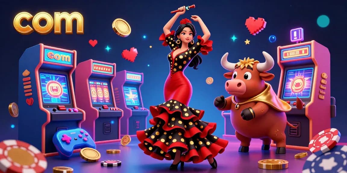 Experience engaging casino games at com with vibrant visuals featuring dynamic characters.