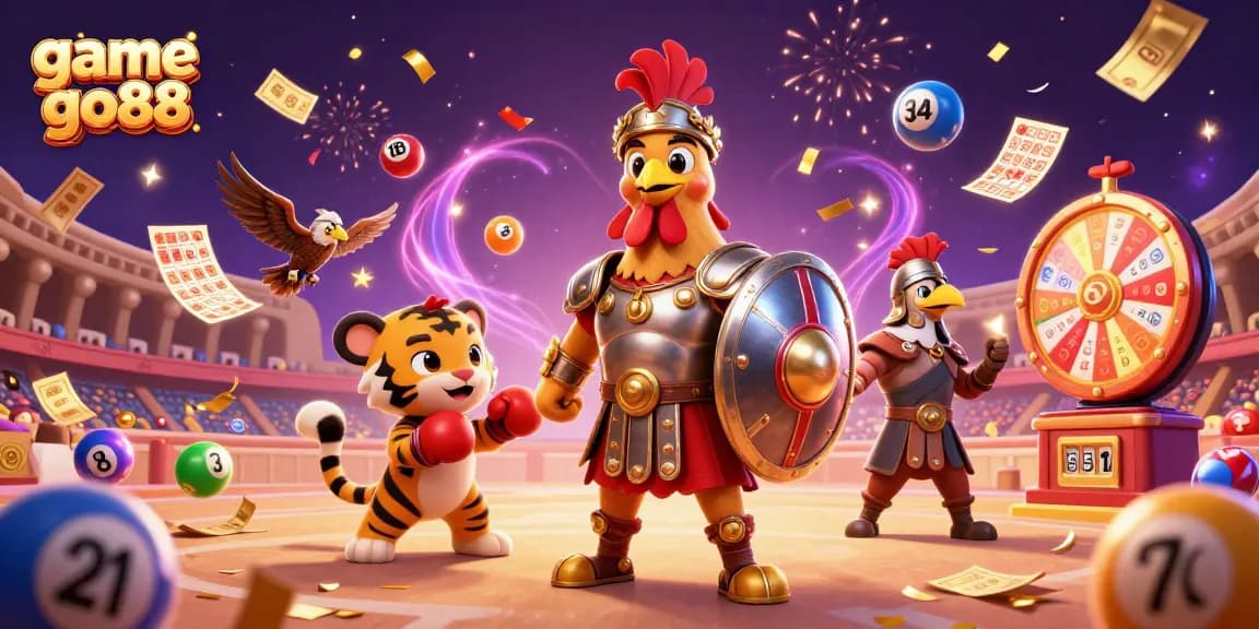 Engage with game go88 and experience thrilling lottery action in a vibrant 3D scene.