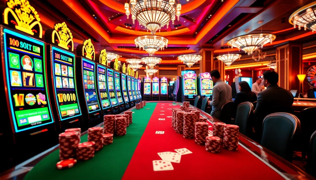 Engage with bro138 slot experience featuring vibrant machines and casino excitement.