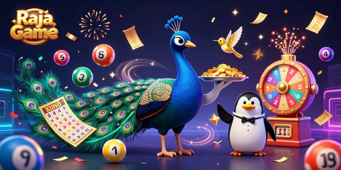 Engage in thrilling gameplay at Raja Game with vibrant lottery balls and dynamic prizes.