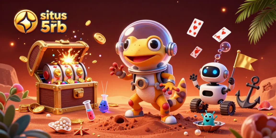 Play slot games with situs depo 5rb while uncovering a mysterious casino on Mars.