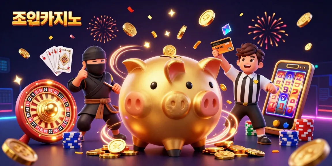 Experience thrilling gameplay at 조이카지노 with our dynamic illustration of exciting casino action.