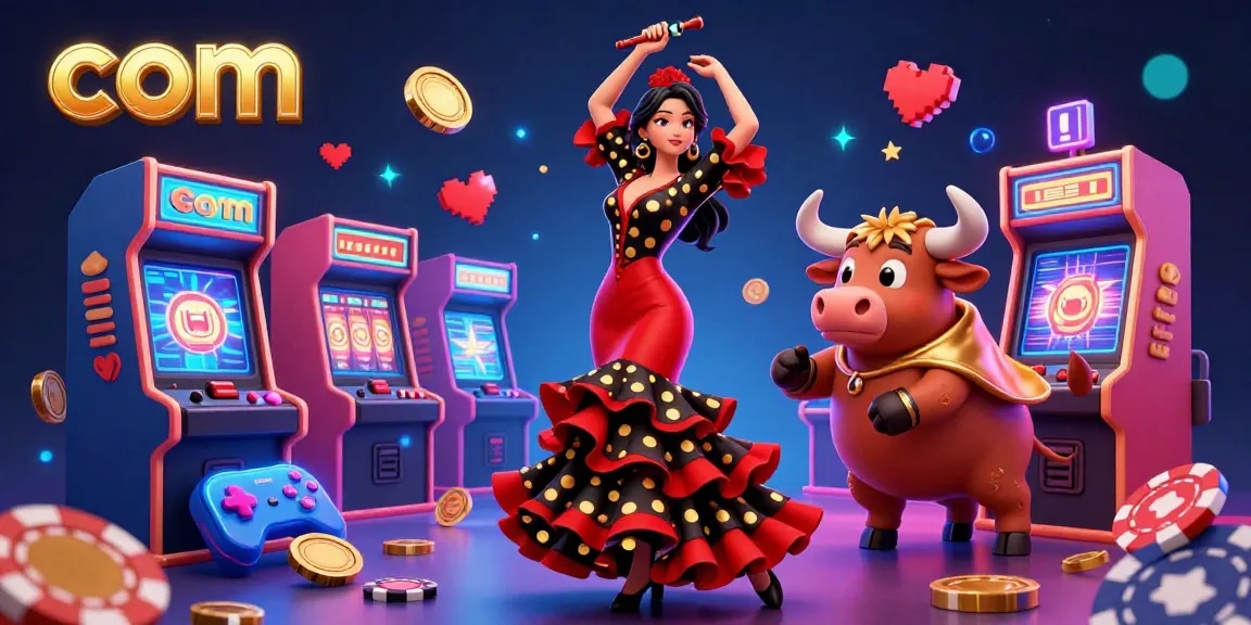 Experience engaging casino games at com with vibrant visuals featuring dynamic characters.