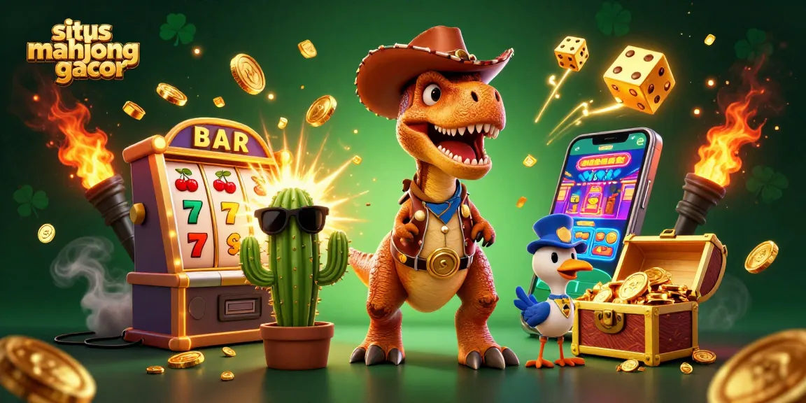 Experience thrilling gameplay at situs mahjong gacor with vibrant casino characters and jackpot excitement!