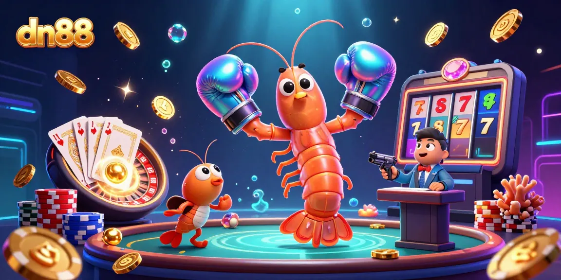 Experience thrilling gameplay at dn88 with vibrant casino visuals and dynamic characters.