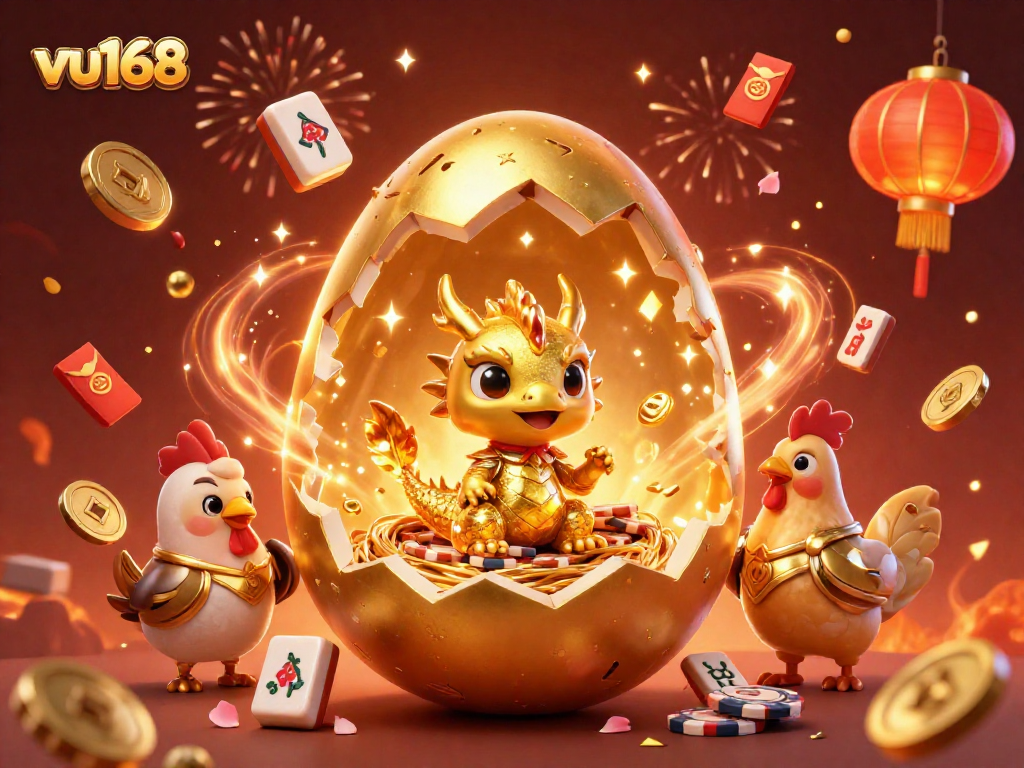Experience the excitement of betting on vu168 with this vibrant, engaging casino illustration.