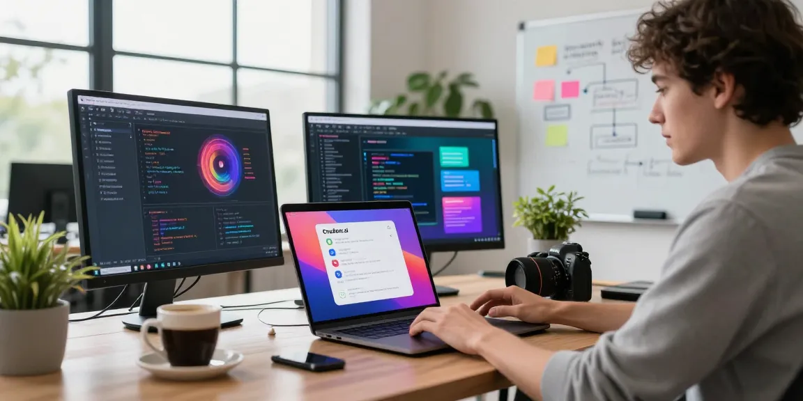 Explore the innovative features of Crush on AI in a vibrant digital workspace.