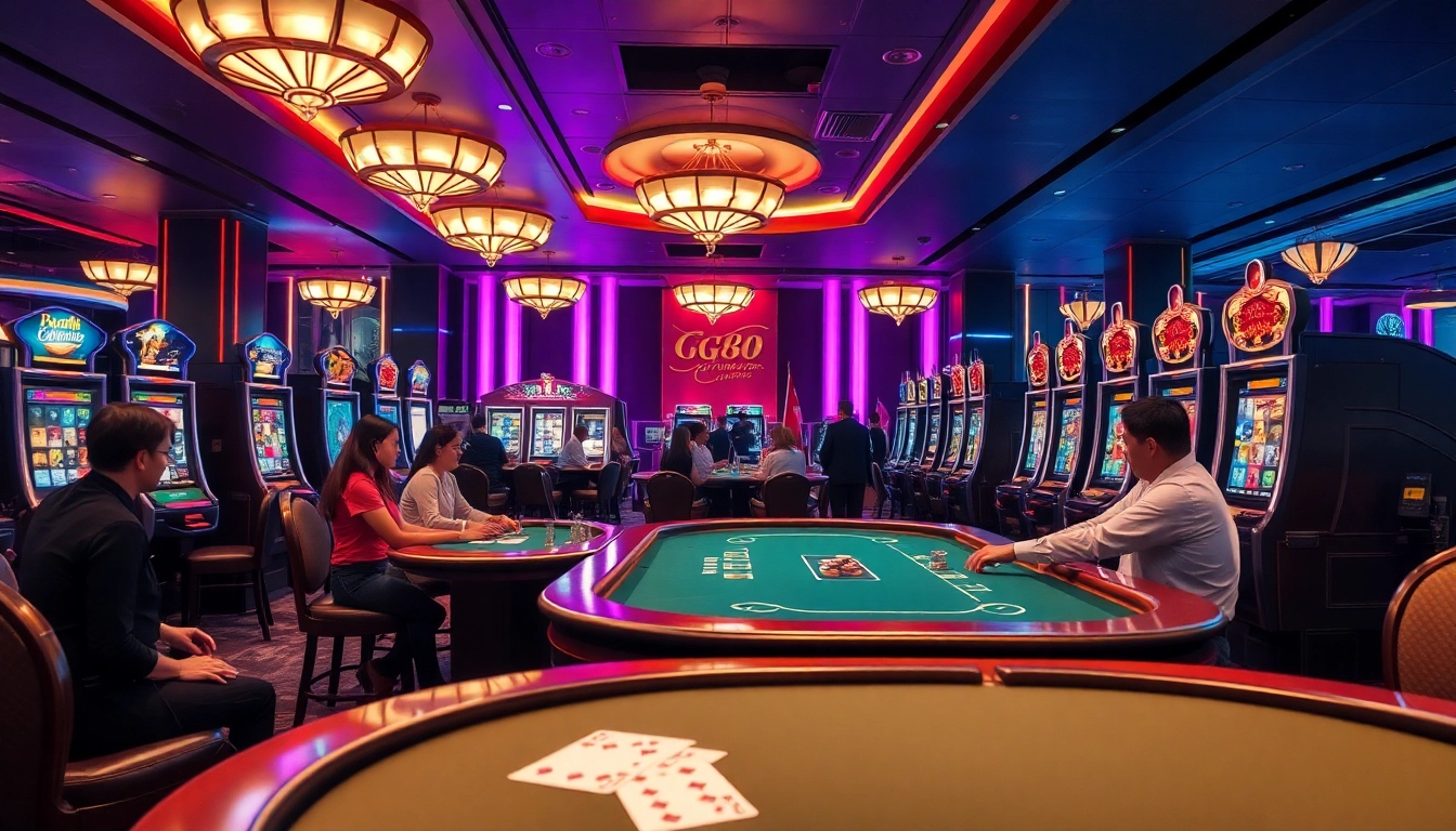 Experience the excitement of online gambling at trang chủ gg88 with lively players and professional gaming setups.