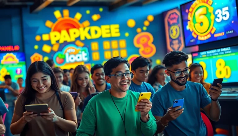 Pengalaman bermain PAKDE4D game dengan berbagai pemain antusias dan suasana ceria.