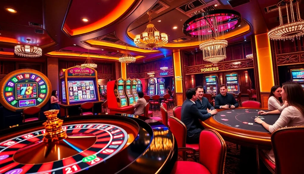 Experience the excitement at 789CLUB with vibrant casino action featuring roulette, poker, and slot machines.