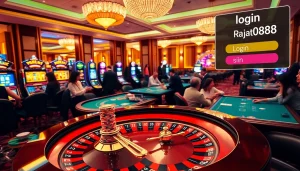 Experience luxury and excitement while gaming with login rajatoto88 at a vibrant casino.