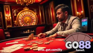 Engage in thrilling poker action at https://go88.family/ with luxurious casino elements and exciting gameplay.