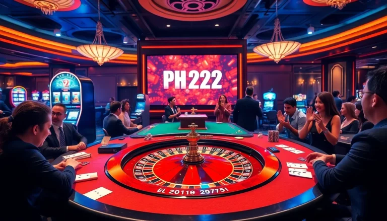 Join the excitement at PH222 Casino with enthusiastic players celebrating big wins!