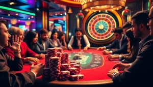 Experience thrilling table games like poker at https://go88vn.id/ with vibrant chips and expert dealers.