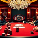 The excitement of poker at https://www.eejl88888.com/ with luxury casino elements, stunning chips, and an elegant roulette wheel.