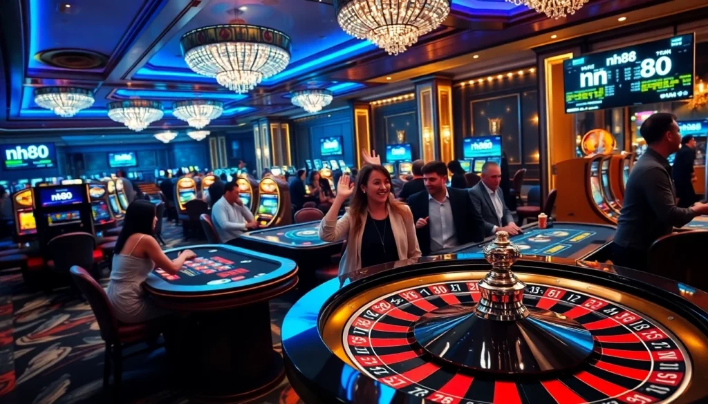 Experience the thrill of gambling at nh88 with vibrant casino games and exciting wins.