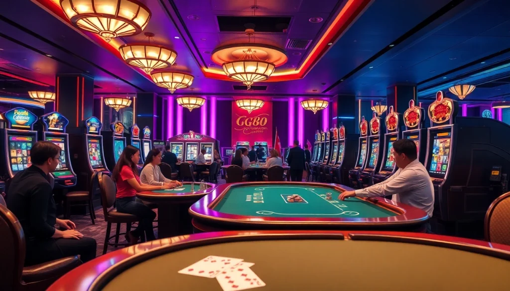 Experience the excitement of online gambling at trang chủ gg88 with lively players and professional gaming setups.